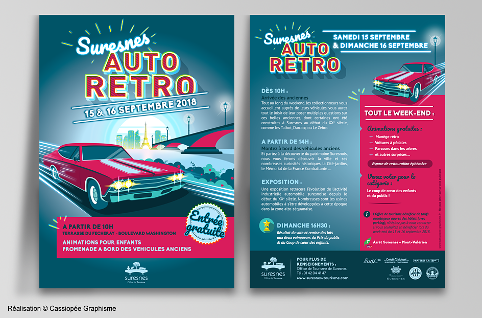 flyer-publicitaire-auto-retro